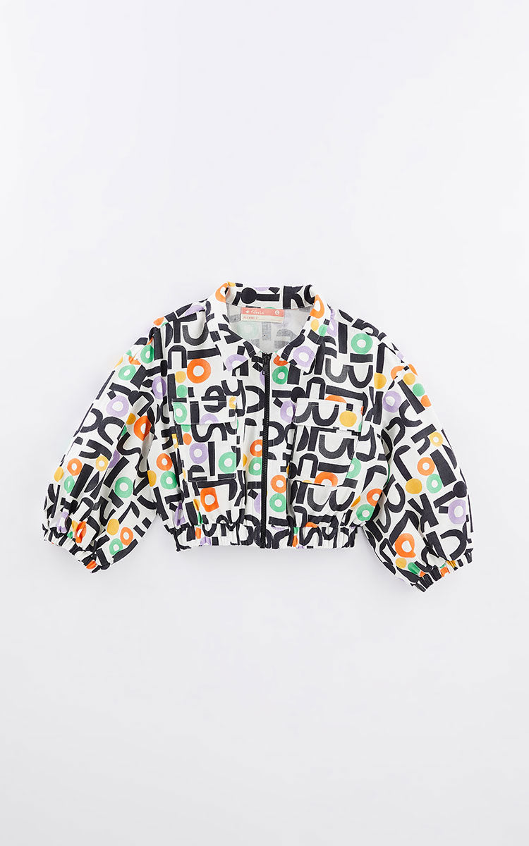 Colored Letters Jacket