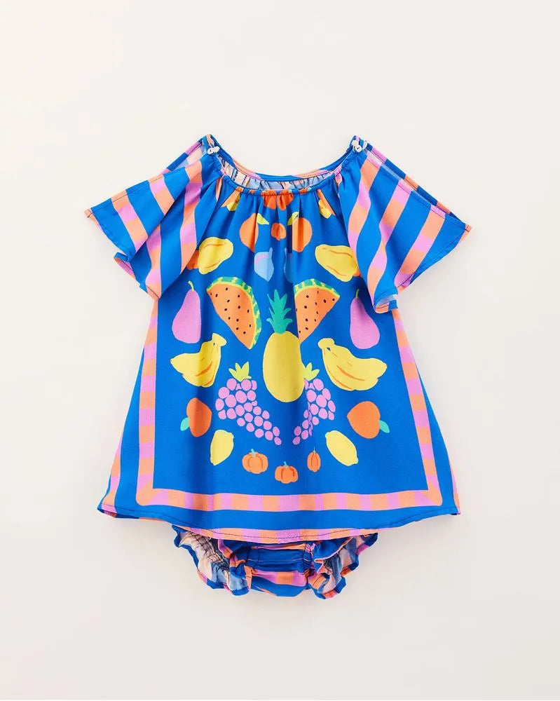 Mini Tropical Table Baby Dress