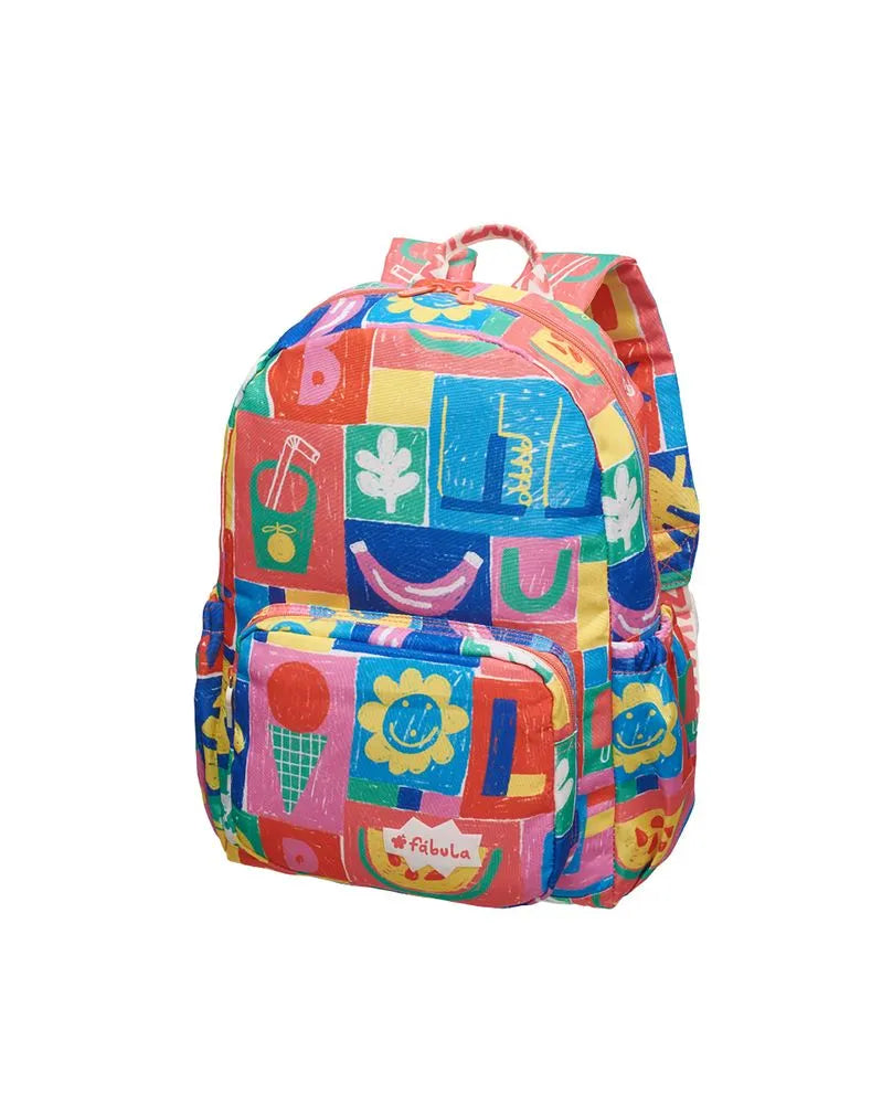 Stamps Backpack- Fabula Farm