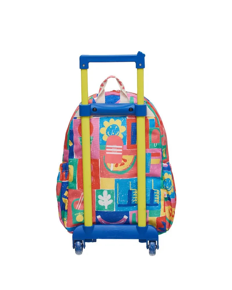 Stamps Trolly Backpack - Fabula Farm