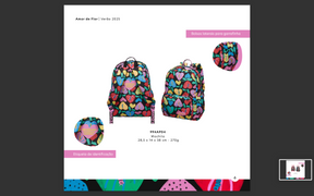 Amor De Flor Backpack- Fabula Farm