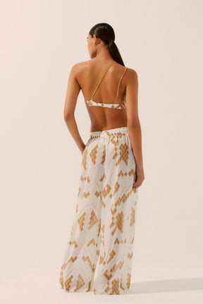 Pixiled Snake Palazzo Pants - Spring in Summer