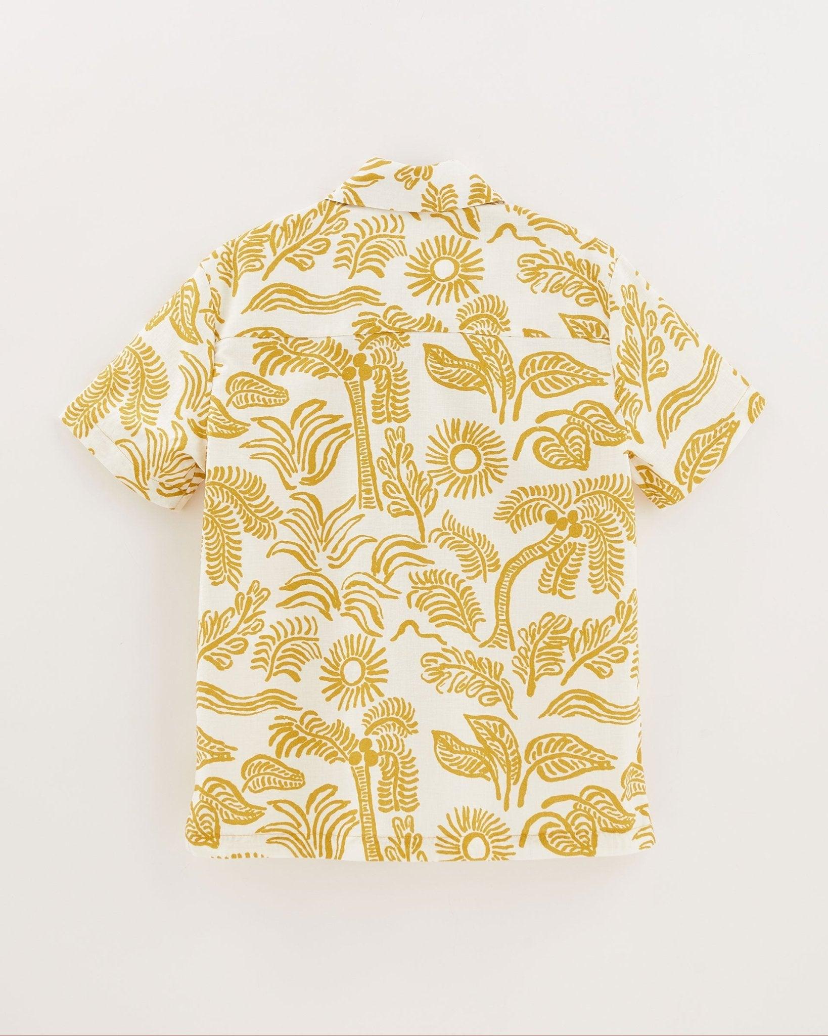 YELLOW WINDY SHIRT - Spring in Summer